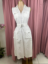 Vestido Tipo Gabardina