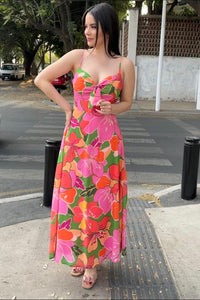 Vestido Floral Tirantes