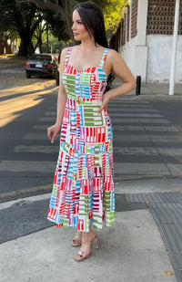 Vestido Tirantes Notas