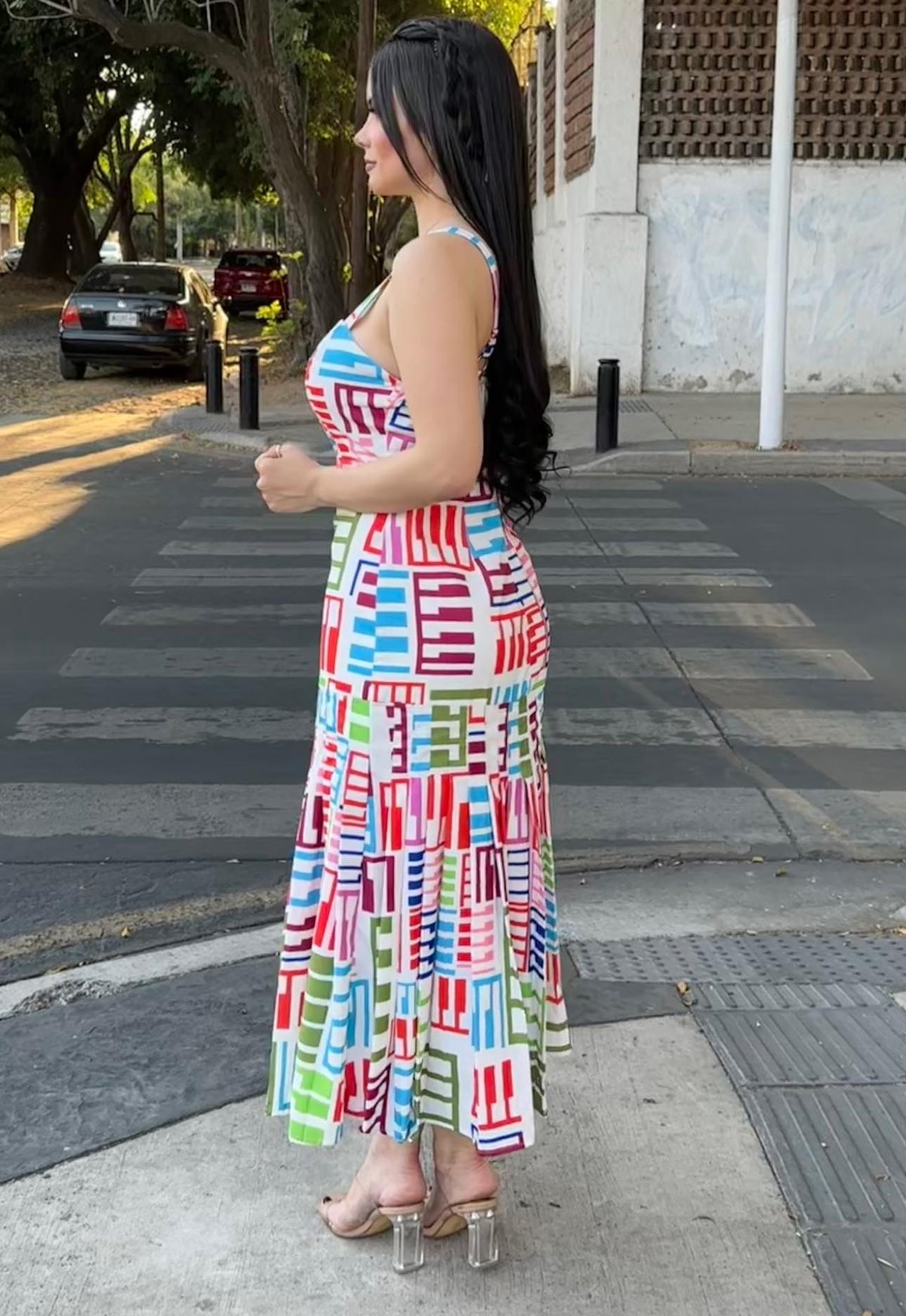 Vestido Tirantes Notas