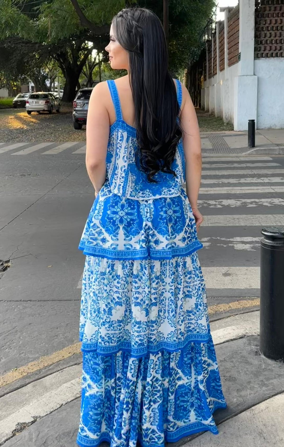 Set Falda Talavera Azul