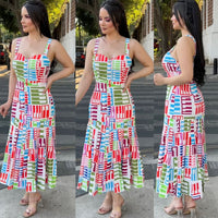 Vestido Tirantes Notas