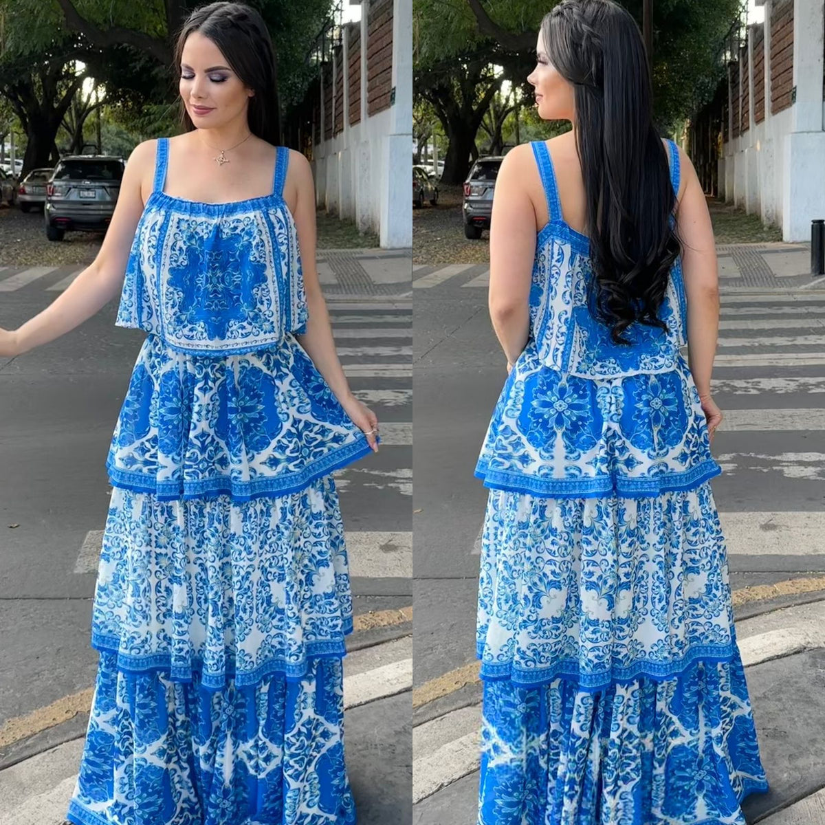 Set Falda Talavera Azul