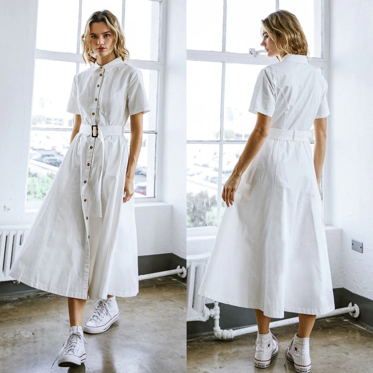 Vestido Sport Blanco