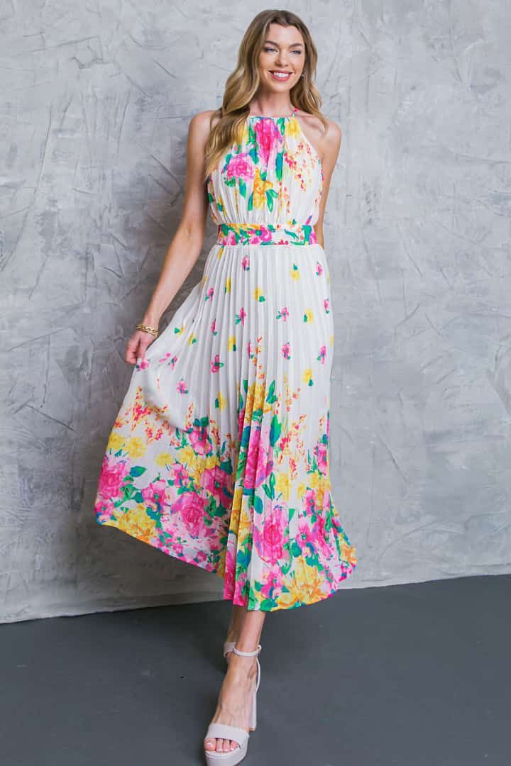Vestido Primavera Halter