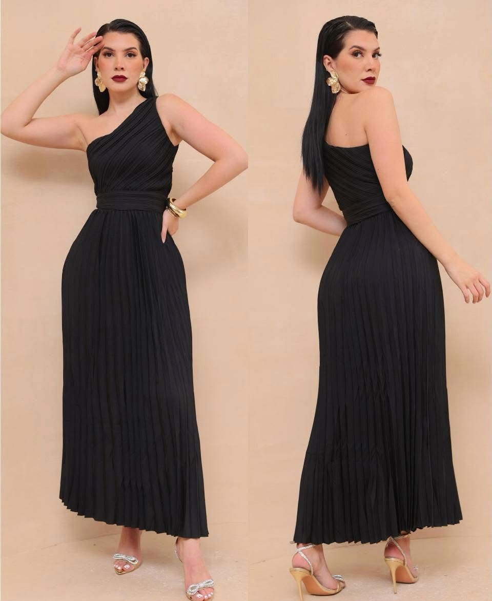Vestido Pliegues