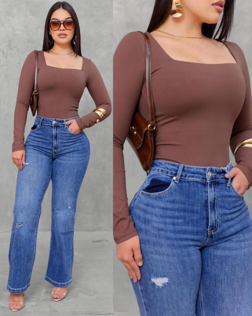 pantiblusa manga larga