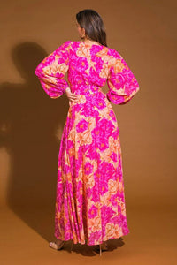 Vestido Rosa Peonias